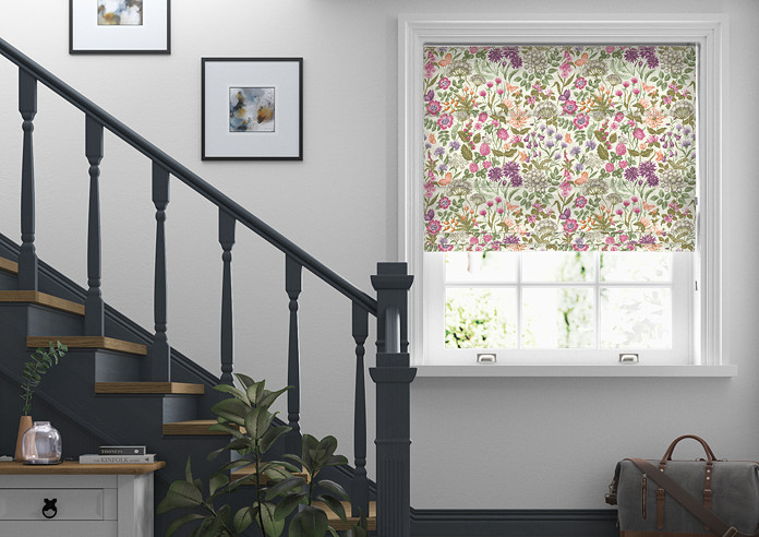 Field Flowers, Copper - Roman Blind - Image 3